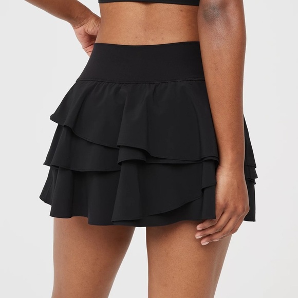Aerie OFFLINE Maggie Ruffle Tennis Skirt Small - Picture 2 of 8